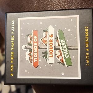 Puzzle Tidings of Liquor & Cheese